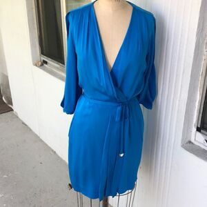 DVF Silk wrap dress